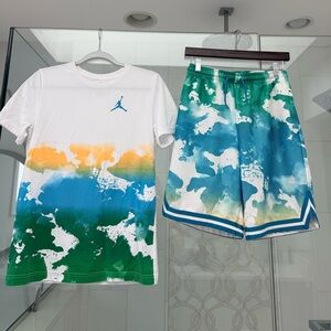 Jordan Athletic Shorts/Top Athletic Set